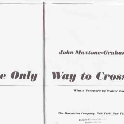The Only Way to Cross