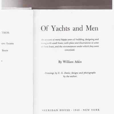 Of Yachts and Men