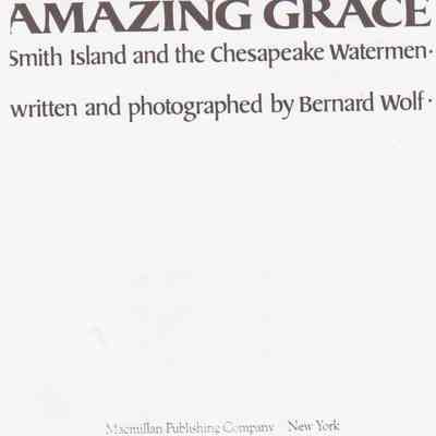 Amazing Grace: Smith Island and the Chesapeake Watermen