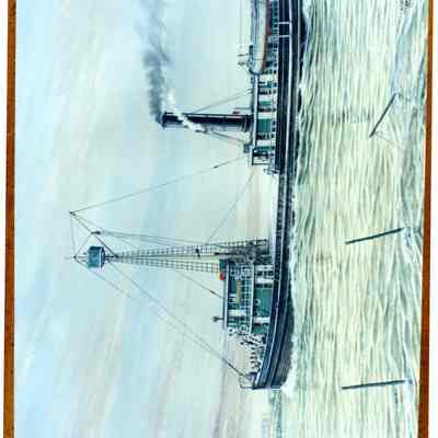 Menhaden fishing vessel
