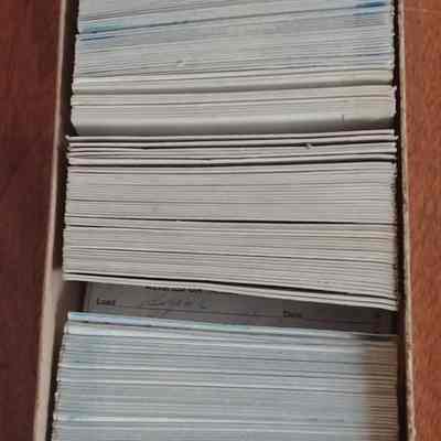 1956 B&H Produce Account Cards