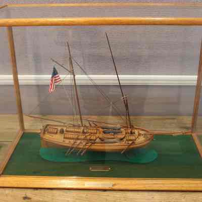 1805 Hawkins Gun Boat Model