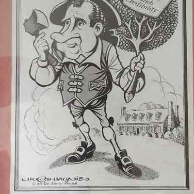 Polictical Cartoon by Hugh Haynie