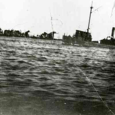Menhaden fishing vessel