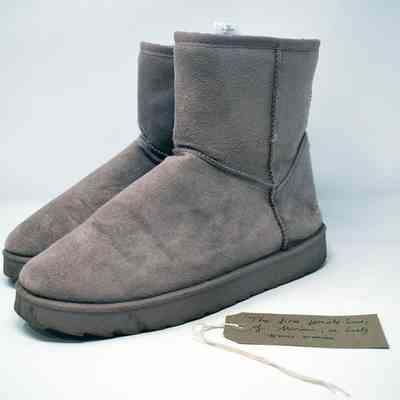 A pair of pink ugg boots.