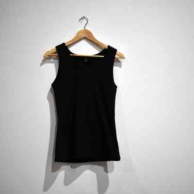 Black full-length binder.