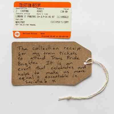 Train ticket receipt - London St Pancras 19-JULY-16.