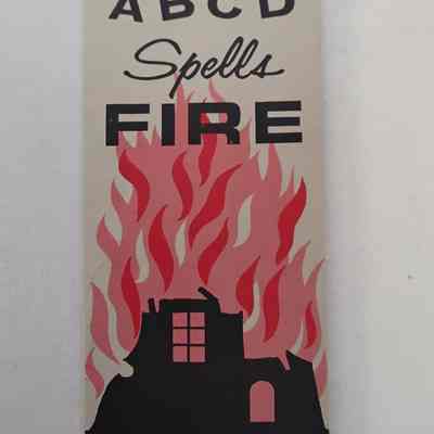 ABCD Spells Fire Pamphlet