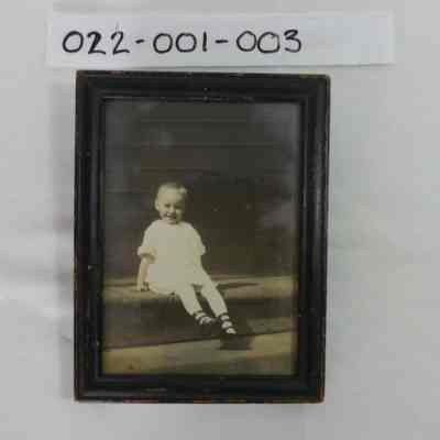 Mabel Moss on a Bench (Baby)