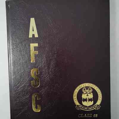 Armed forces staff college class of 1962 yearbook