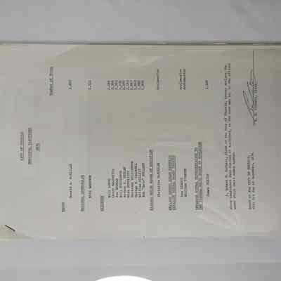 1976 City Of Thorold Municipal Elections