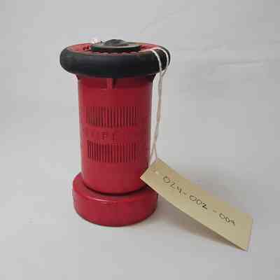 Red Firehose Nozzle