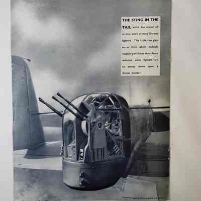 Back cover of magazine