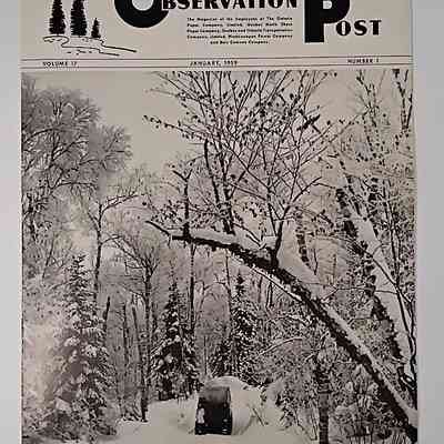 The Observation Post January 1959