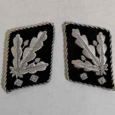 German SS Major General Collar Tabs