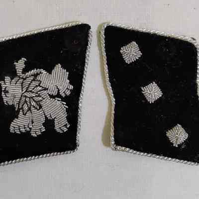 Waffen SS Grenadier Lt. Collar Tabs