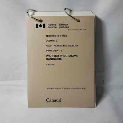 Warrior programme handbook