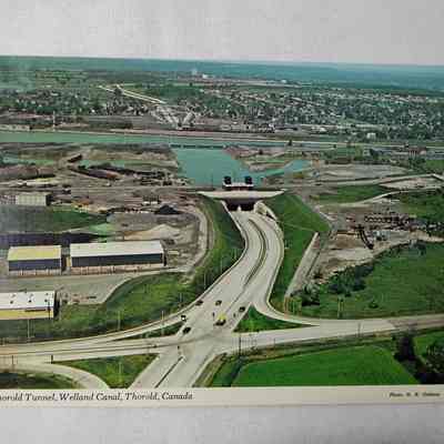 Thorold tunnel postcard