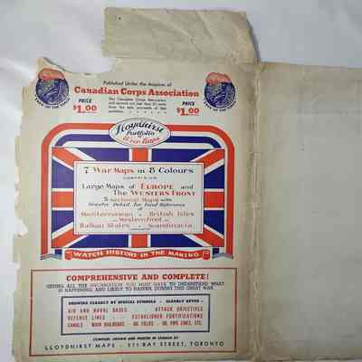 Lloydhirst portfolio of war maps
