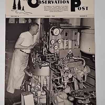The Observation Post August 1958