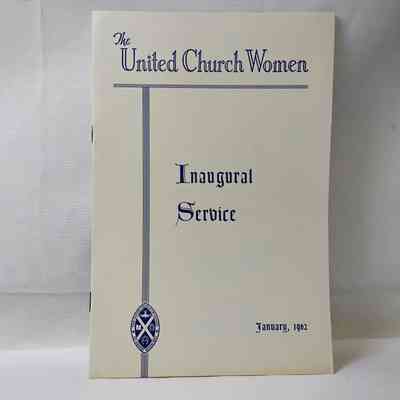 Inaugural Service - Jan 1962