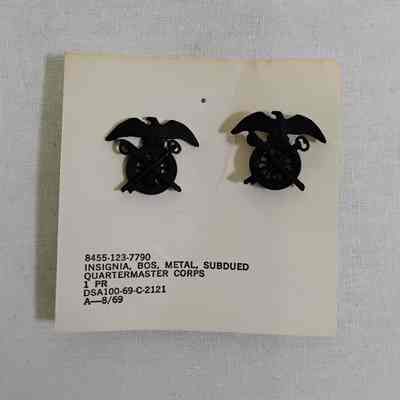 US Army Vietnam Quartermaster Corps Insignia pins
