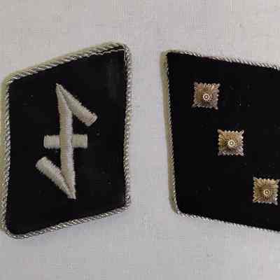 Waffen SS Dutch Collar Tabs