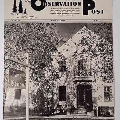 The Observation Post November 1959