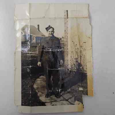 Photograph of a Thorold resident WW2