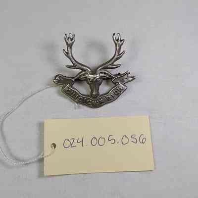 British Seaforth Highlanders pin