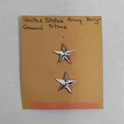 USA Army Brigade General Stars Pins