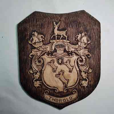 Thorold hanging plaque