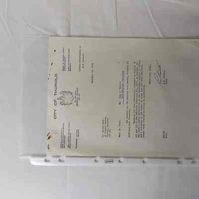 City of Thorold Election Returns Letter