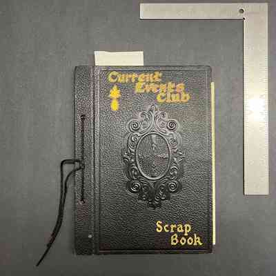 Current Events Club Scrap Book