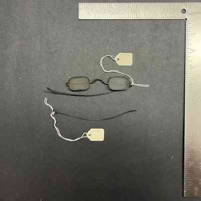Rectangular spectacles