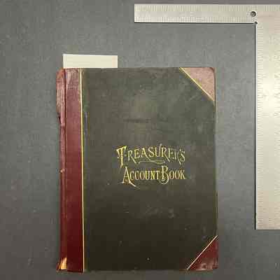 Treasurer's Account Book 1908-1936