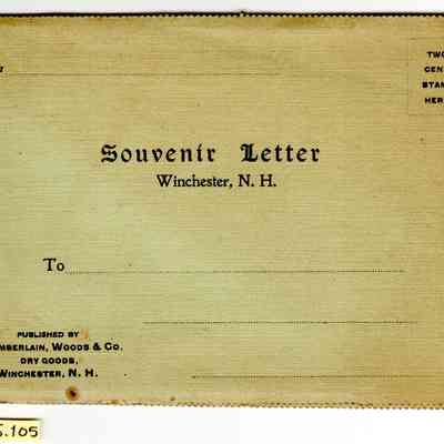Souvenir Letter Winchester, N.H.