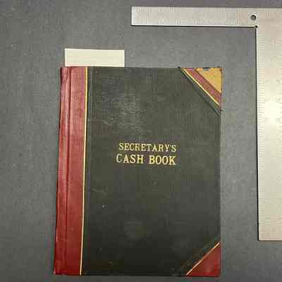 Secretary's Cash Book 1937-1949