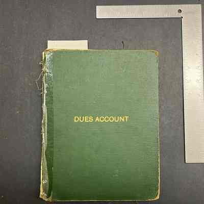 Dues Account of Arlington Grange #139
