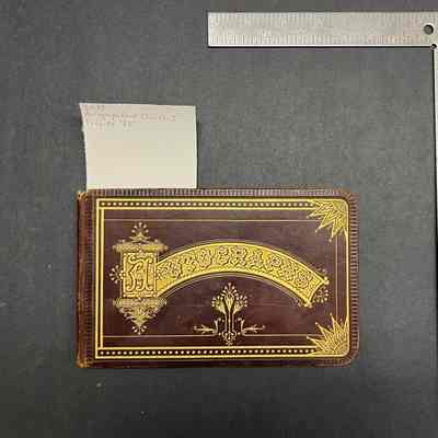 Autograph Book of Charles J. Fosgate 1881-1898