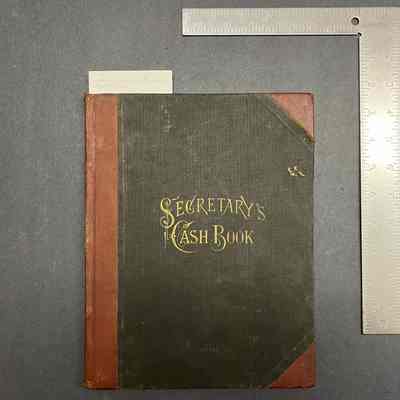 Secretary's Cash Book 1919-1936