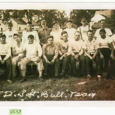 Winchester Fire Department Softball Team