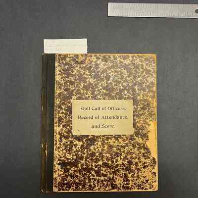 Roll Call of Officers, Record of Attendance, and Score Arlington Grange 1905-1925