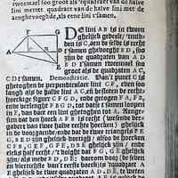          De ses eerste Boecken Euclidis, Van de Beginselen ende Fondamenten der Geometrie
