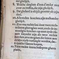          De ses eerste Boecken Euclidis, Van de Beginselen ende Fondamenten der Geometrie