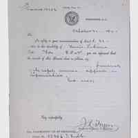          Financial Records Pension Fund, (1 folder, 1894-1932) picture number 7
   