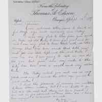          Correspondence Sent and Received, (24 folders, 1879-1923) picture number 1
   