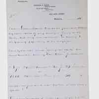          Correspondence Sent and Received, (24 folders, 1879-1923) picture number 4
   