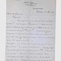         Correspondence Sent and Received, (24 folders, 1879-1923) picture number 9
   