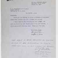          Correspondence Sent and Received, (6 folders, ca. 1960-ca. 1985) picture number 18
   